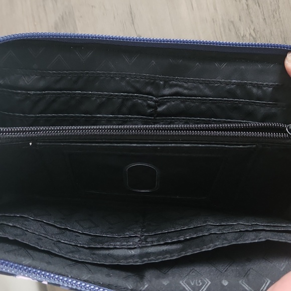 Vera Bradley Blue & Floral Matching Wallet and Purse Set - Picture 6 of 16